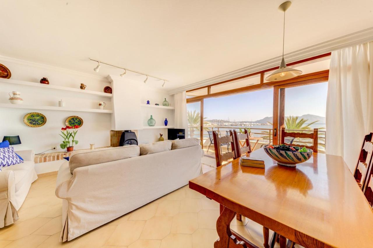 Beachfront Apartment Simar By Sealand Villas Port de Pollença Exteriör bild