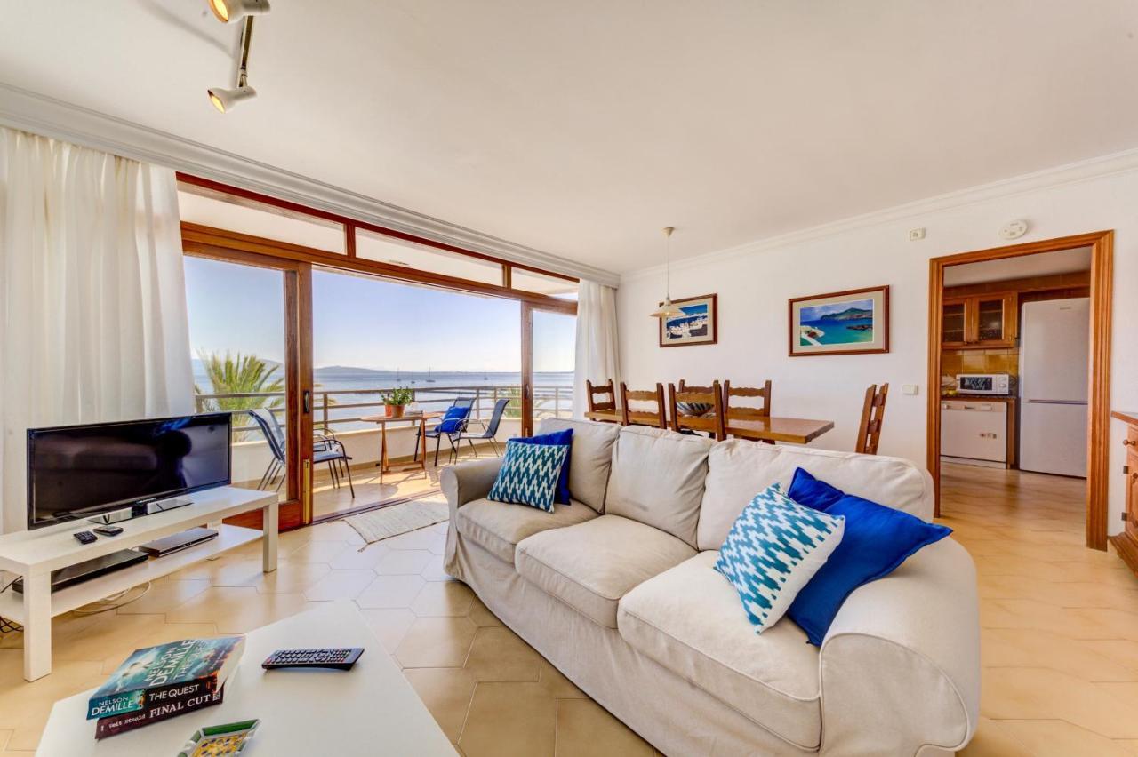 Beachfront Apartment Simar By Sealand Villas Port de Pollença Exteriör bild